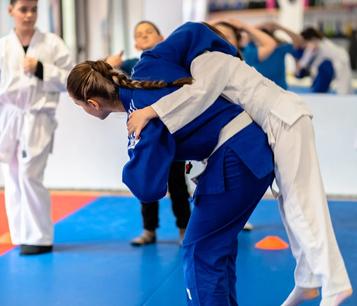 clasa de judo pentru copii